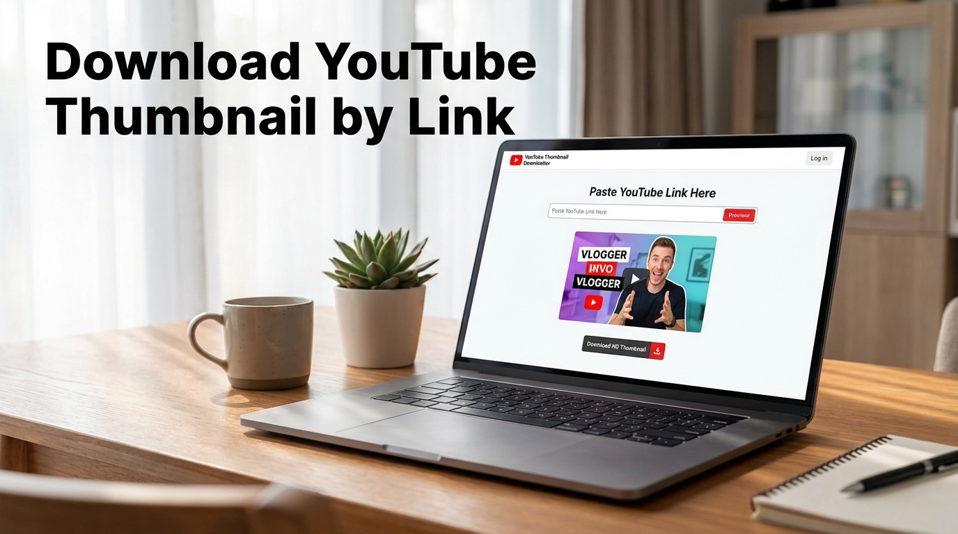 How to Download a YouTube Thumbnail by Link