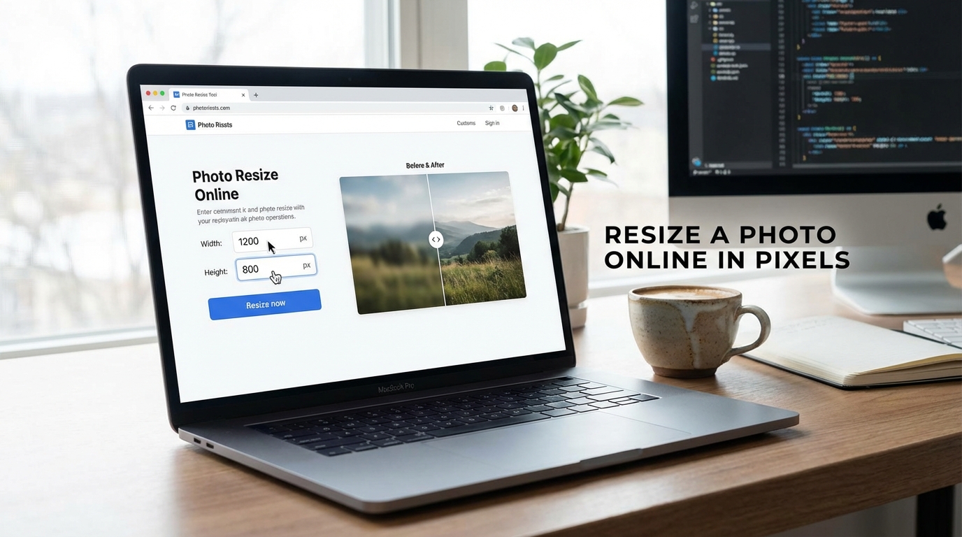 How to Resize a Photo Online in Pixels
